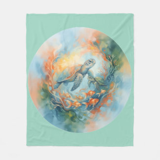 Abstract fleecefilt