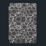 Abstract Floral Matrix (Charcoal) Fine Art iPad Mini Skydd<br><div class="desc">Abstract Floral Matrix (Charcoal) Fine Art (Public Domain)</div>
