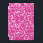 Abstract Floral Matrix (Hot Pink) Fine Art iPad Mini Skydd<br><div class="desc">Abstract Floral Matrix (Hot Pink) Fine Art (Public Domain)</div>