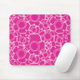 Abstract Floral Matrix (Hot Pink) Fine Art Musmatta
