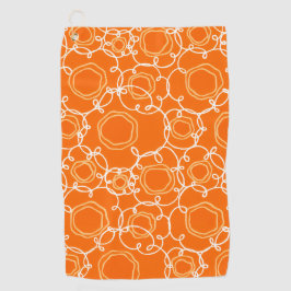 Abstract Floral Matrix (Orange) Fine Art