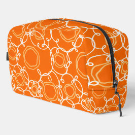 Abstract Floral Matrix (Orange) Fine Art