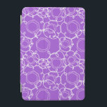 Abstract Floral Matrix (Purple) Fine Art iPad Mini Skydd<br><div class="desc">Abstract Floral Matrix (Purple) Fine Art (Public Domain)</div>