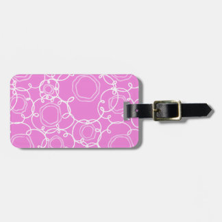 Abstract Floral Matrix (Soft Pink) Fine Art Bagagebricka