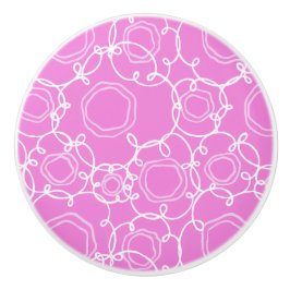 Abstract Floral Matrix (Soft Pink) Fine Art Knopp