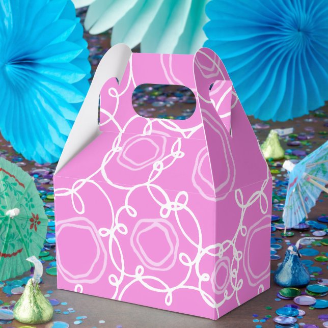 Abstract Floral Matrix (Soft Pink) Fine Art Presentaskar (Part)