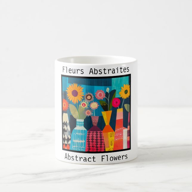 Abstract Flower's Kaffemugg (Center)