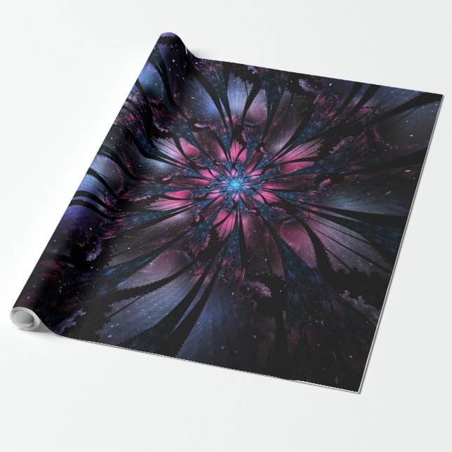 Abstract fractal flower design.   presentpapper (Utrullad)