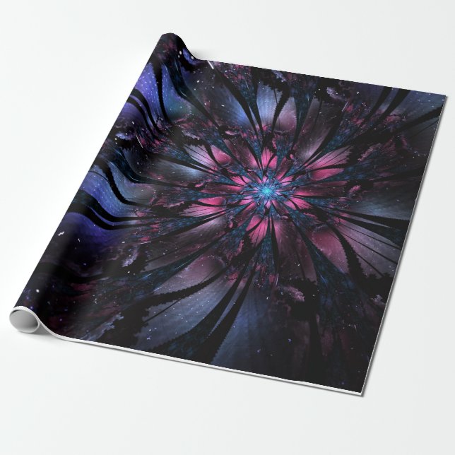 Abstract fractal flower design.  presentpapper (Utrullad)