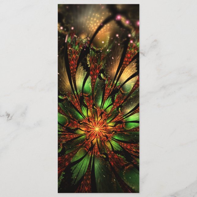 Abstract fractal flower design.  program (Framsida)