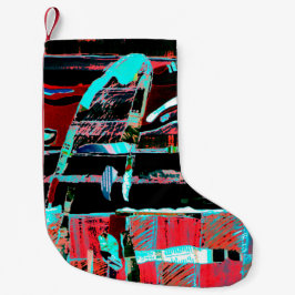 Abstract Freedom – Custom Christmas Stocking Liten Julstrumpa