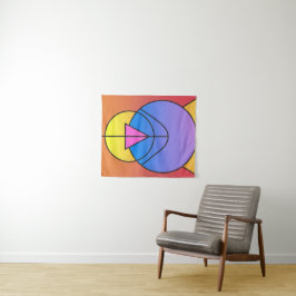 Abstract Geometric Circles Line Colorful 