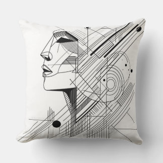 Abstract Geometric Face Kudde