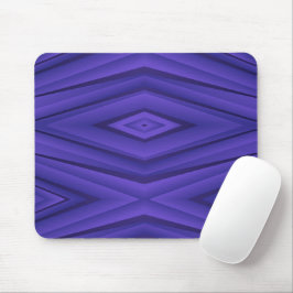 Abstract geometric mouse pad with a vivid purple  musmatta