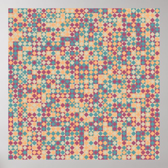 Abstract Geometric Pattern generative computationa Poster (Framsidan)