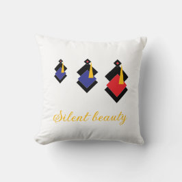 Abstract Geometric Women Throw Pillow – Modern Min Kudde