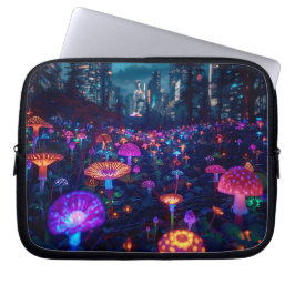 Abstract Glowfall Grove 10' Laptop Fodral