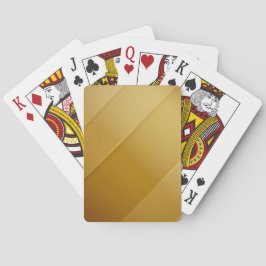 Abstract Gold Diagonal Layers Luxury Art Casinokort