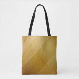 Abstract Gold Diagonal Layers Luxury Art Tygkasse