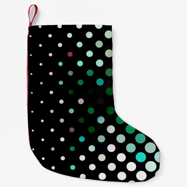 Abstract halftone background pattern. Geometric co Liten Julstrumpa (Framsidan)