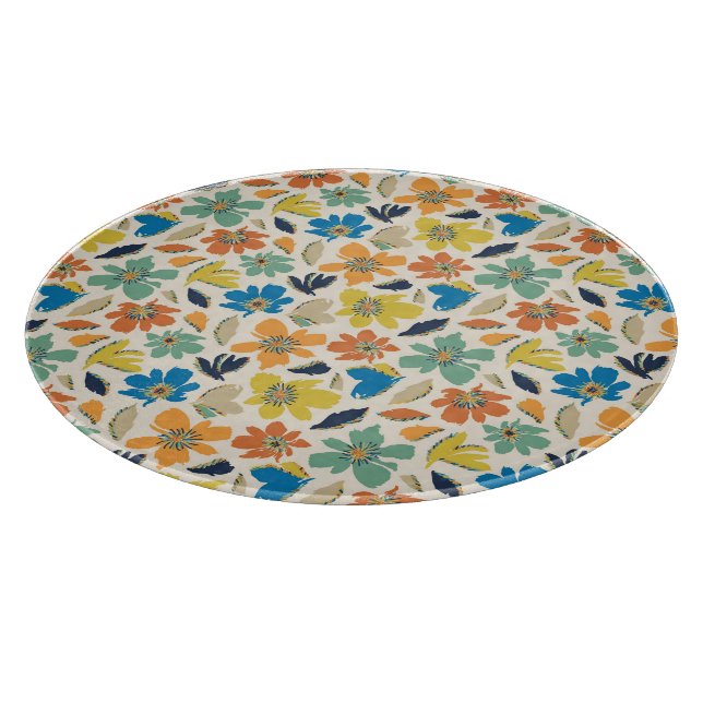 Abstract Hand-Drawn Boho Floral Pattern (Hörn)