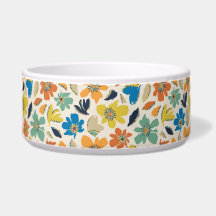 Abstract Hand-Drawn Boho Floral Pattern
