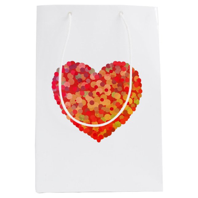 Abstract Heart Confetti Art (Framsidan)