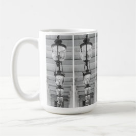 Abstract Inkblot Pattern Kaffemugg