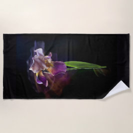 Abstract Iris Flower – Elegant Floral Art