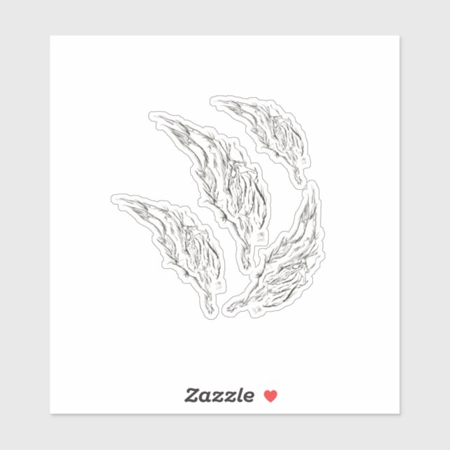 abstract klistermärken (Ark)