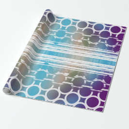 Abstract mat cadeaupapier presentpapper