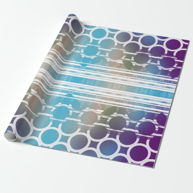 Abstract mat cadeaupapier presentpapper (Utrullad)