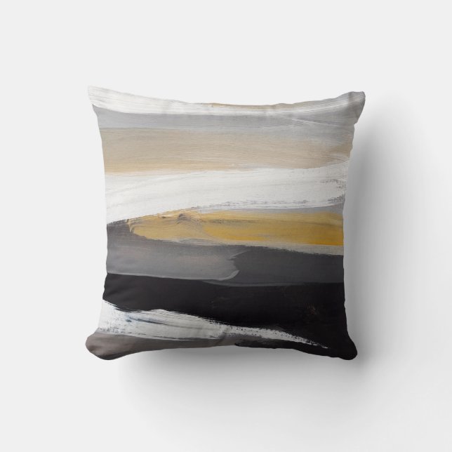Abstract modern painting background. Modern art. C Kudde (Framsida)