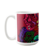 Abstract Moon Galaxy Art