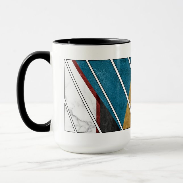 abstract mug design mugg (Vänster)