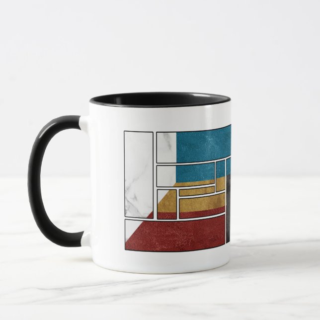 Abstract mug designs mugg (Vänster)