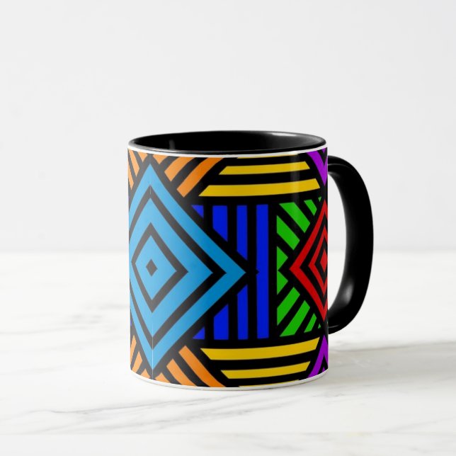 abstract mug mugg (Framsida höger)