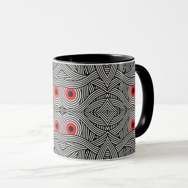 abstract mug mugg (Framsida höger)