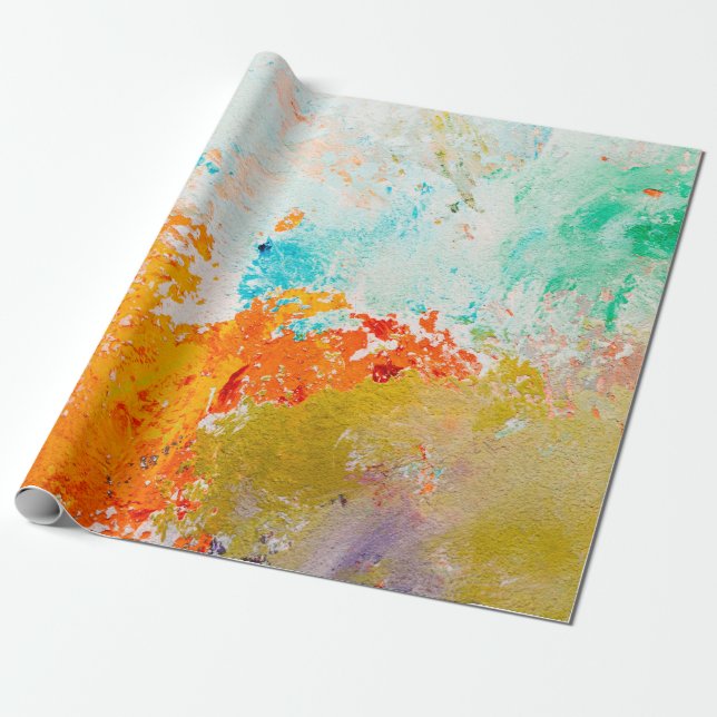 abstract oil paint texture on canvas, backgroundba presentpapper (Utrullad)