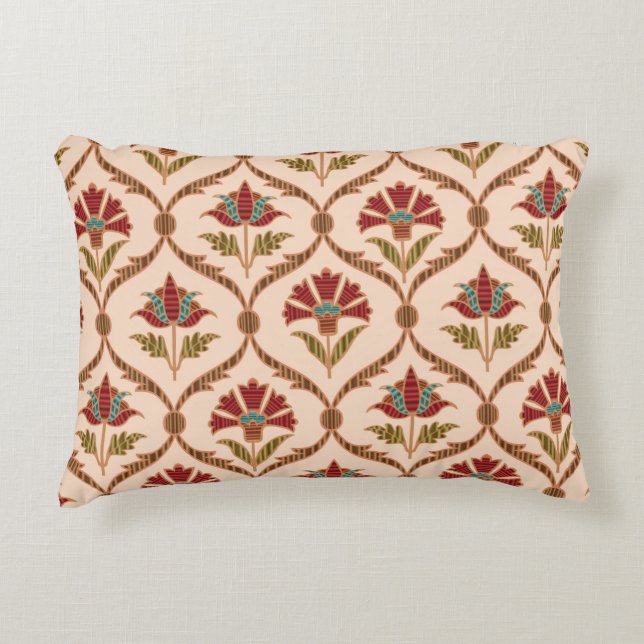 abstract ornamental vintage pattern designart,abst prydnadskudde (Framsidan)