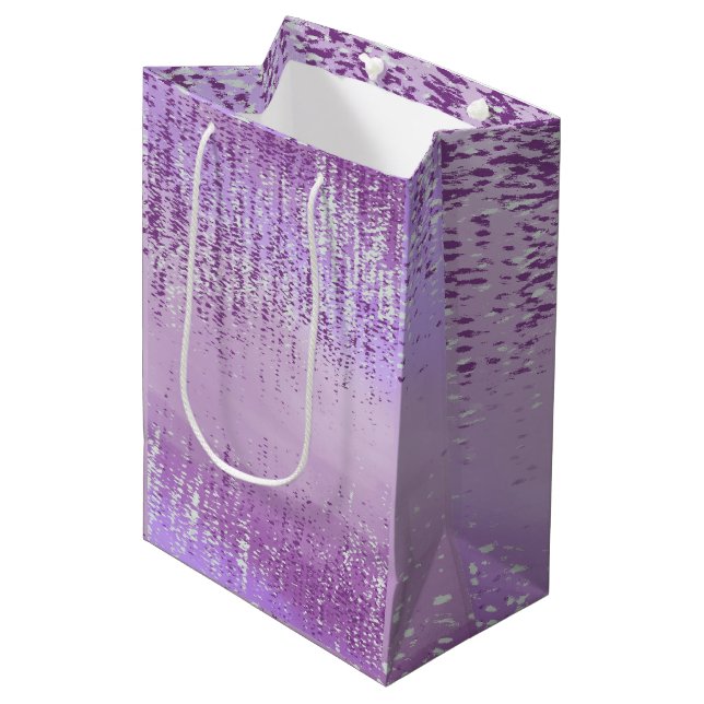 Abstract Paint Splatter Gift Bags (Framsidan Vinklad)