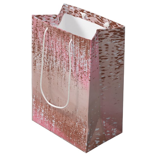 Abstract Paint Splatter Gift Bags (Framsidan Vinklad)