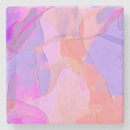 Abstract Pastel Layers  Stenunderlägg