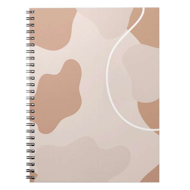 Abstract Pattern Journal for Notes & Planning Anteckningsbok (Framsidan)