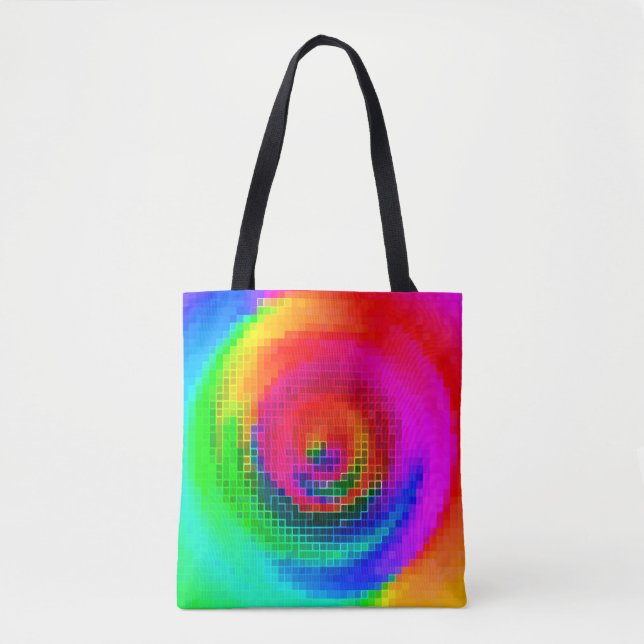 abstract pattern, multicolored geometric wallpaper tygkasse (Framsida)