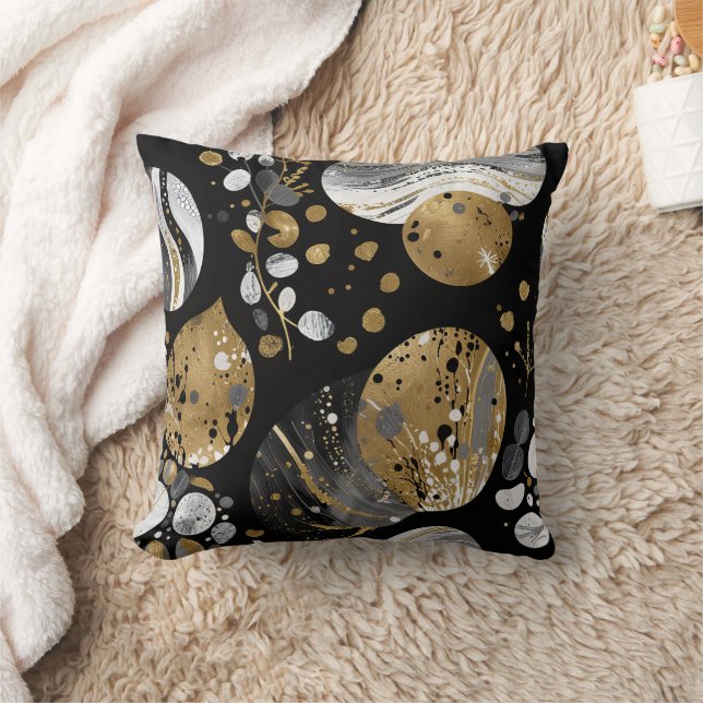 Abstract Pattern Pillow Kudde (Filt)