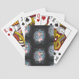 Abstract pattern , seamless illustration 7 casinokort