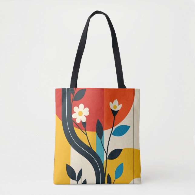 abstract pattern tygkasse (Framsida)