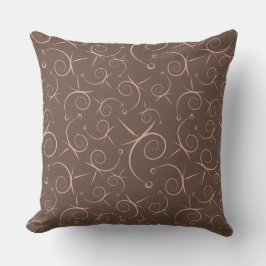 Abstract patterned cushion kudde