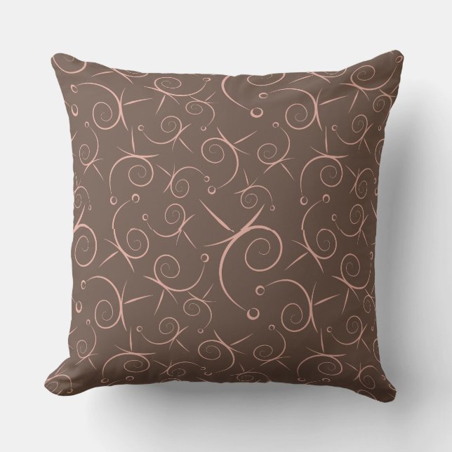 Abstract patterned cushion kudde (Framsida)